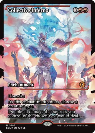 Collective Inferno (Showcase) (ECL-387)  Foil - Lorwyn Eclipsed