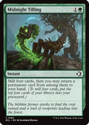 Midnight Tilling (ECL-182)  Foil - Lorwyn Eclipsed