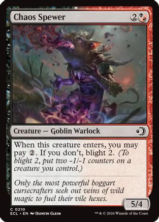 Chaos Spewer (ECL-210)  - Lorwyn Eclipsed