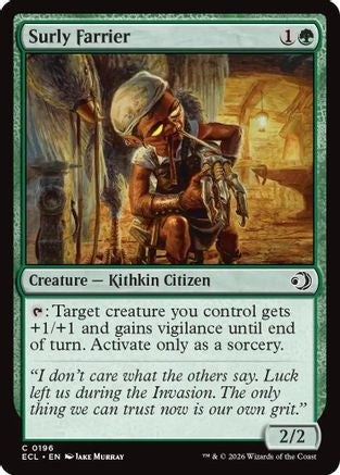 Surly Farrier (ECL-196)  - Lorwyn Eclipsed