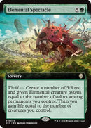 Elemental Spectacle (Extended Art) (ECC-035)  Foil - Commander: Lorwyn Eclipsed