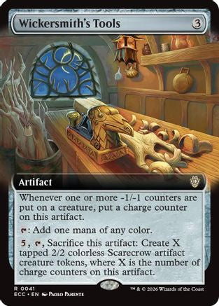 Wickersmith's Tools (Extended Art) (ECC-041)  - Commander: Lorwyn Eclipsed