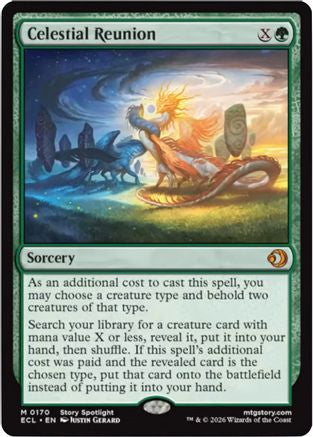 Celestial Reunion (ECL-170)  Foil - Lorwyn Eclipsed