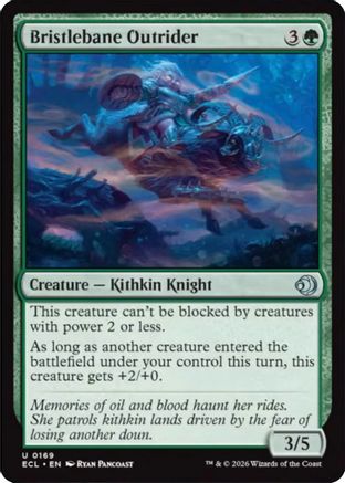 Bristlebane Outrider (ECL-169) - Lorwyn Eclipsed Foil
