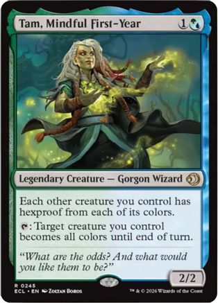 Tam, Mindful First-Year (ECL-245)  Foil - Lorwyn Eclipsed