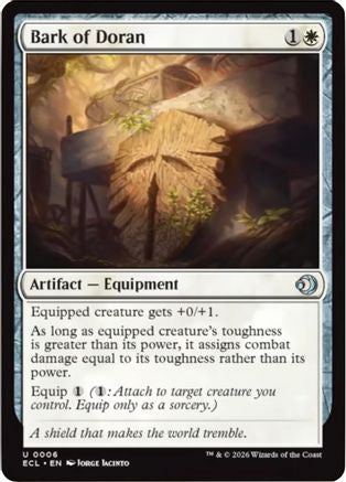 Bark of Doran (ECL-006)  Foil - Lorwyn Eclipsed