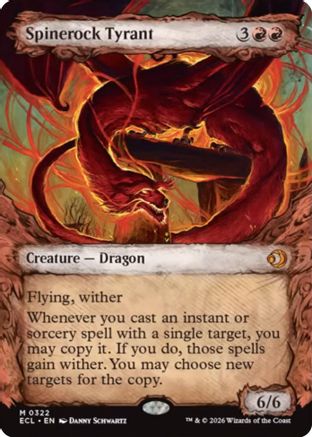 Spinerock Tyrant (0322) (Showcase) (ECL-322)  Foil - Lorwyn Eclipsed