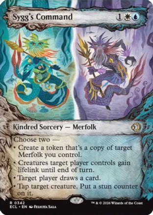 Sygg's Command (Showcase) (ECL-342)  Foil - Lorwyn Eclipsed