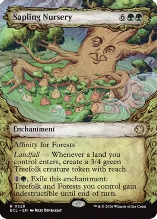 Sapling Nursery (Showcase) (ECL-328) - Lorwyn Eclipsed Foil