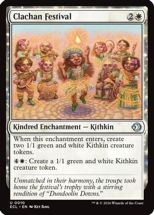 Clachan Festival (ECL-010)  Foil - Lorwyn Eclipsed