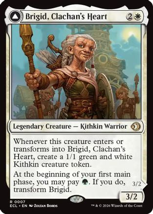 Brigid, Clachan's Heart (ECL-007)  Foil - Lorwyn Eclipsed