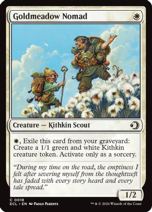 Goldmeadow Nomad (ECL-018)  Foil - Lorwyn Eclipsed