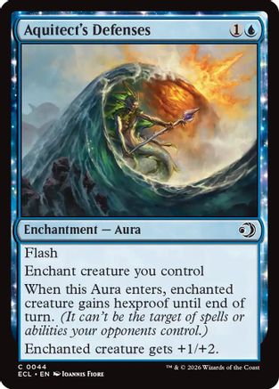 Aquitect's Defenses (ECL-044)  - Lorwyn Eclipsed