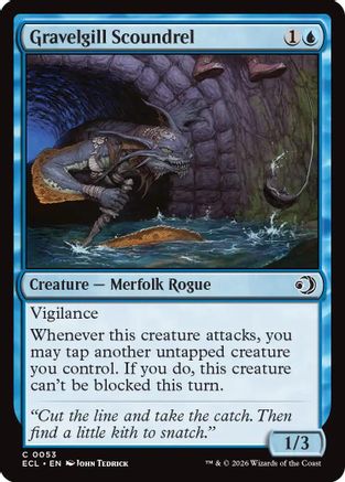 Gravelgill Scoundrel (ECL-053)  Foil - Lorwyn Eclipsed