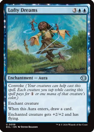 Lofty Dreams (ECL-058)  Foil - Lorwyn Eclipsed