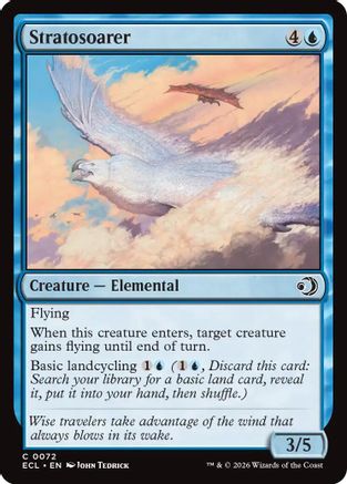 Stratosoarer (ECL-072)  Foil - Lorwyn Eclipsed