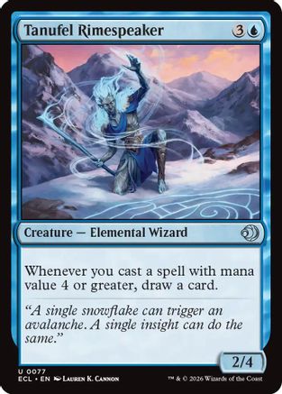 Tanufel Rimespeaker (ECL-077) - Lorwyn Eclipsed
