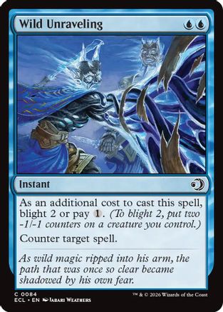 Wild Unraveling (ECL-084)  Foil - Lorwyn Eclipsed