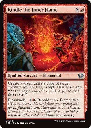 Kindle the Inner Flame (ECL-147)  - Lorwyn Eclipsed
