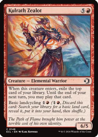 Kulrath Zealot (ECL-148)  - Lorwyn Eclipsed