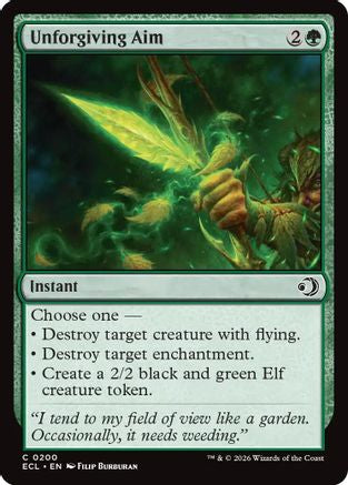 Unforgiving Aim (ECL-200)  - Lorwyn Eclipsed