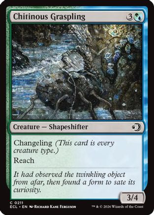 Chitinous Graspling (ECL-211)  Foil - Lorwyn Eclipsed