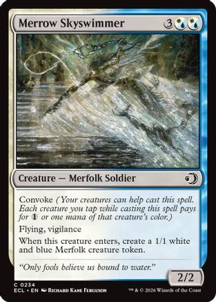 Merrow Skyswimmer (ECL-234)  - Lorwyn Eclipsed