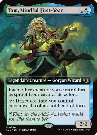 Tam, Mindful First-Year (Extended Art) (ECL-380)  - Lorwyn Eclipsed