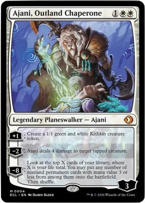 Ajani, Outland Chaperone (ECL-004) - Lorwyn Eclipsed