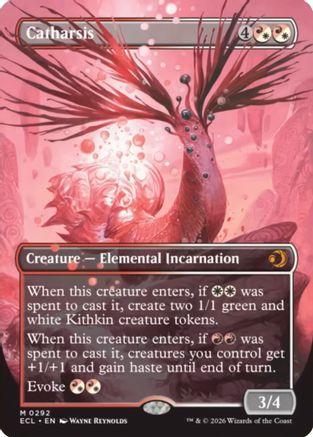 Catharsis (Borderless) (ECL-292)  - Lorwyn Eclipsed