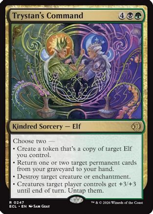 Trystan's Command (ECL-247)  - Lorwyn Eclipsed