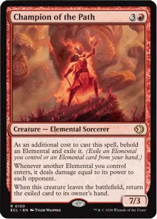 Champion of the Path (ECL-130)  - Lorwyn Eclipsed