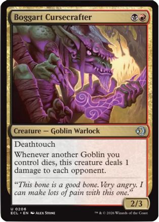 Boggart Cursecrafter (ECL-206)  - Lorwyn Eclipsed