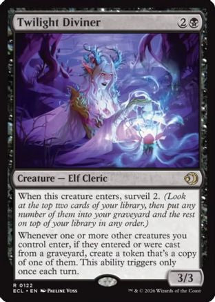 Twilight Diviner (ECL-122)  Foil - Lorwyn Eclipsed