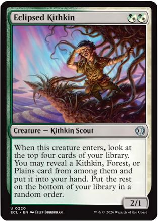 Eclipsed Kithkin (ECL-220)  - Lorwyn Eclipsed