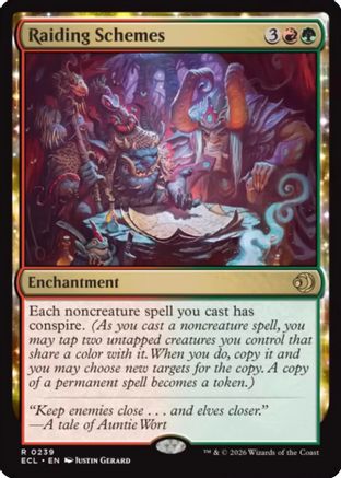 Raiding Schemes (ECL-239)  Foil - Lorwyn Eclipsed