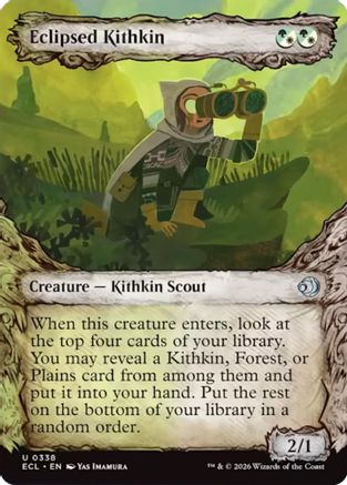 Eclipsed Kithkin (Showcase) (ECL-338)  - Lorwyn Eclipsed
