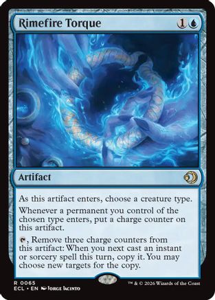 Rimefire Torque (ECL-065)  Foil - Lorwyn Eclipsed