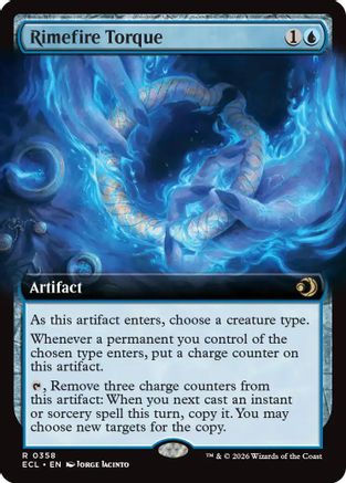 Rimefire Torque (Extended Art) (ECL-358)  - Lorwyn Eclipsed