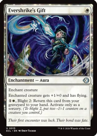 Evershrike's Gift (ECL-015)  - Lorwyn Eclipsed