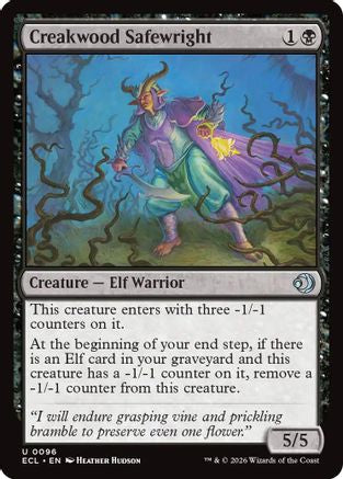 Creakwood Safewright (ECL-096)  Foil - Lorwyn Eclipsed