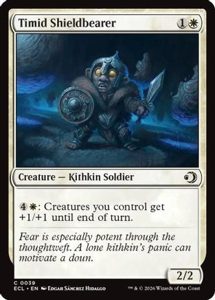 Timid Shieldbearer (ECL-039)  - Lorwyn Eclipsed