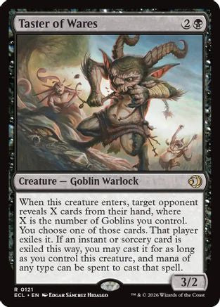 Taster of Wares (ECL-121)  Foil - Lorwyn Eclipsed
