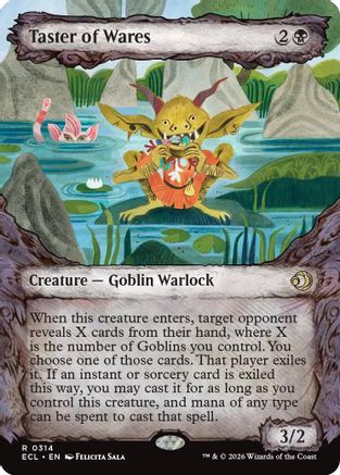 Taster of Wares (Showcase) (ECL-314)  Foil - Lorwyn Eclipsed