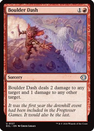 Boulder Dash (ECL-127)  - Lorwyn Eclipsed