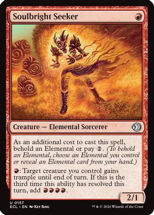 Soulbright Seeker (ECL-157)  Foil - Lorwyn Eclipsed