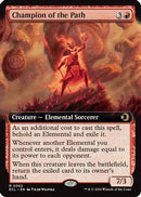 Champion of the Path (Extended Art) (ECL-362)  Foil - Lorwyn Eclipsed