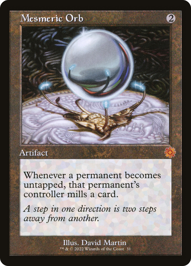 Mesmeric Orb (BRR-031)  Foil - The Brothers' War Retro Artifacts