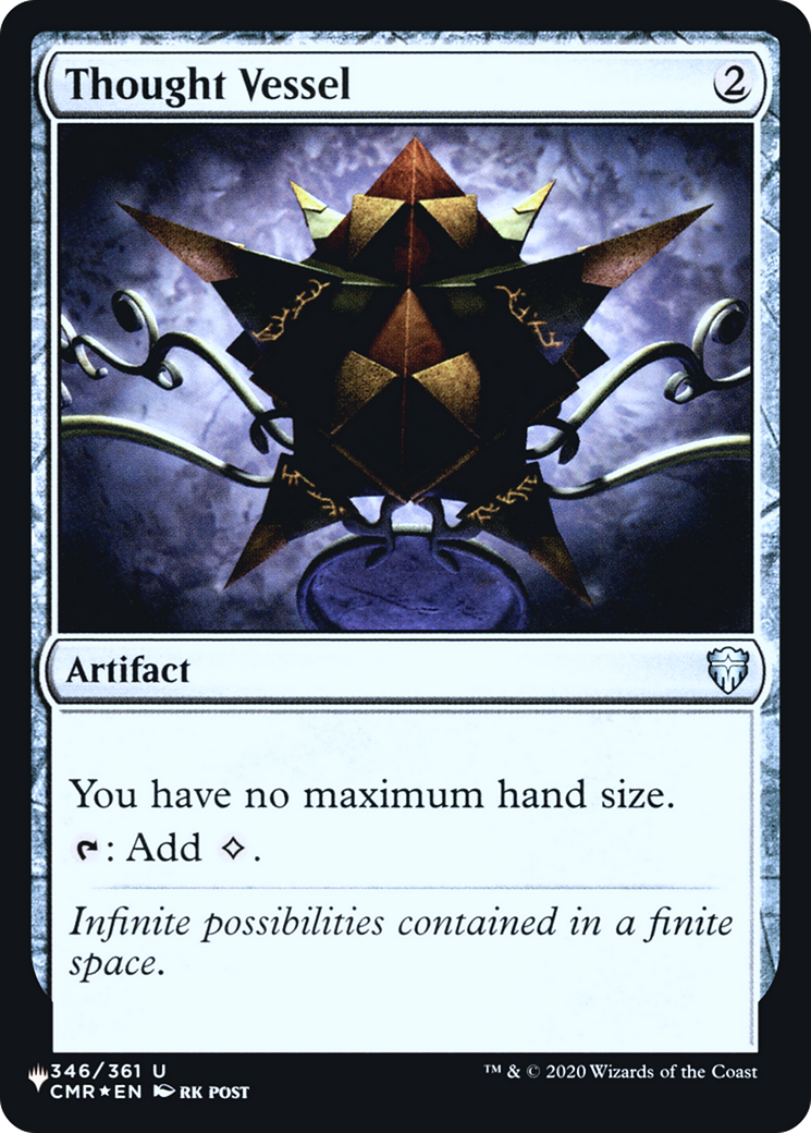 Thought Vessel (CMR) (LIST-346)  Foil - The List