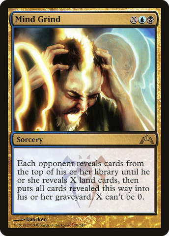 Mind Grind (GTC-178)  Foil - Gatecrash